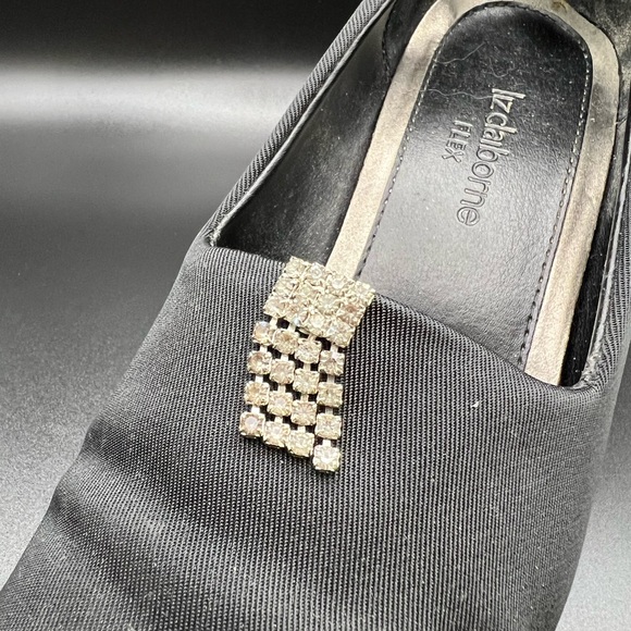 Vintage Rhinestone Shoe Clips Accessory (4 pairs) - Picture 7 of 9